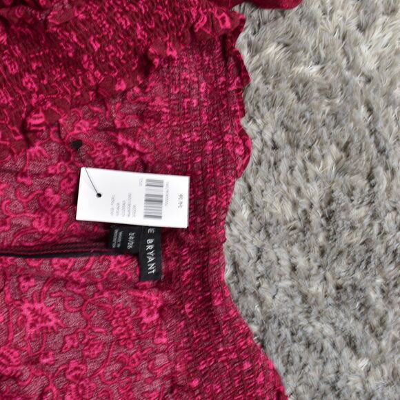 Lane Bryant Red Off-Shoulder Top - Picture 7 of 8